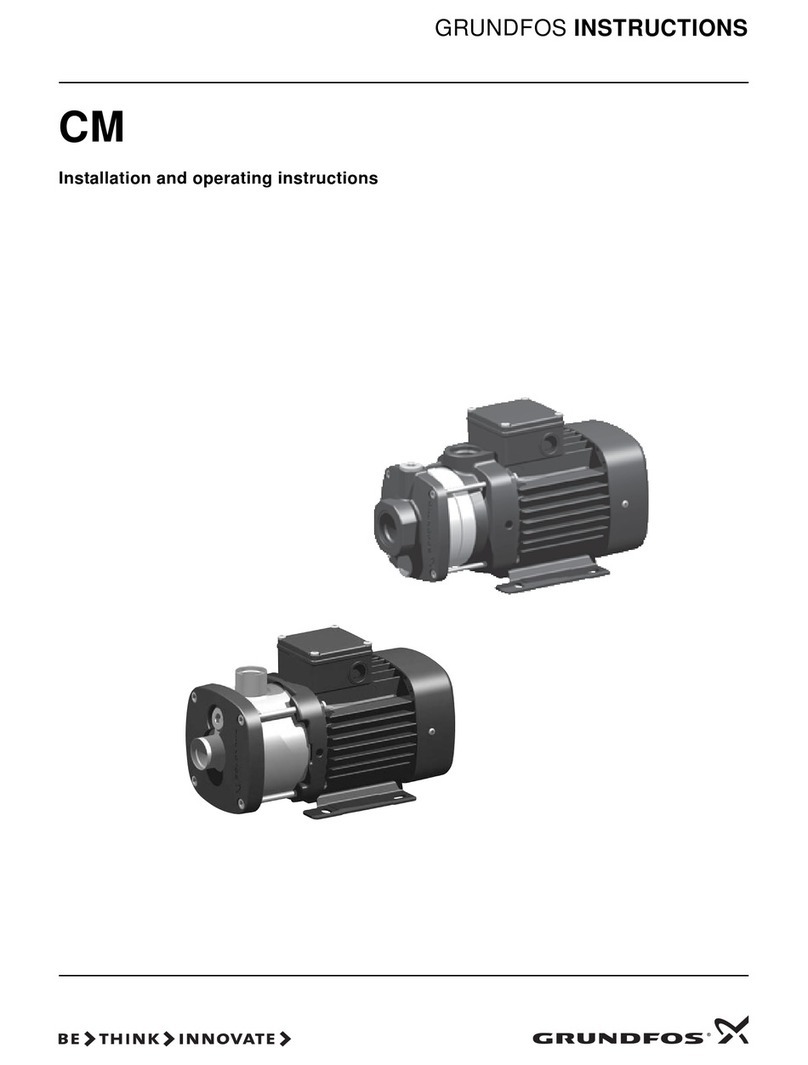 Grundfos CM User manual