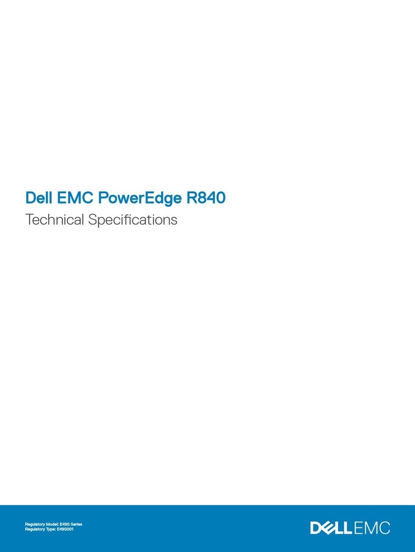 Dell EMC PowerEdge R840 User manual