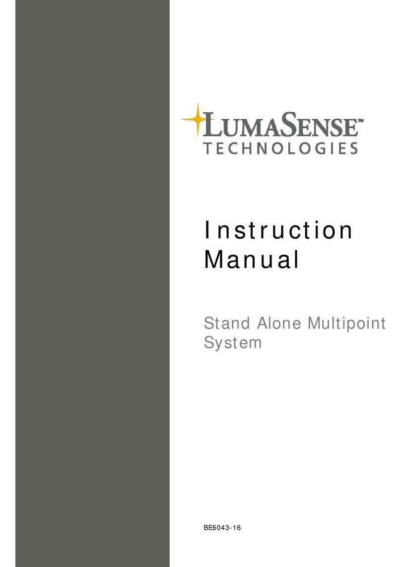 LumaSense technologies Innova Type 1314i instruction manual