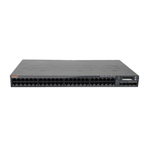 Aruba Networks S2500 Series installation guide