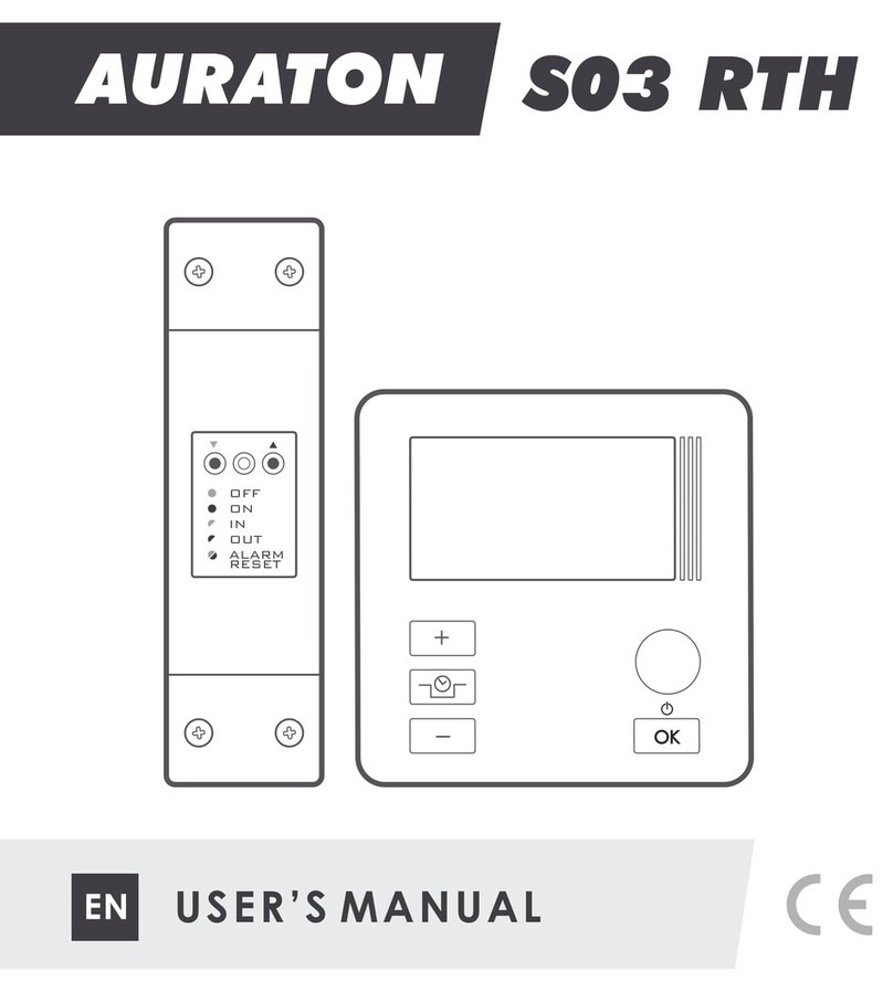 AURATON S03 RTH User manual