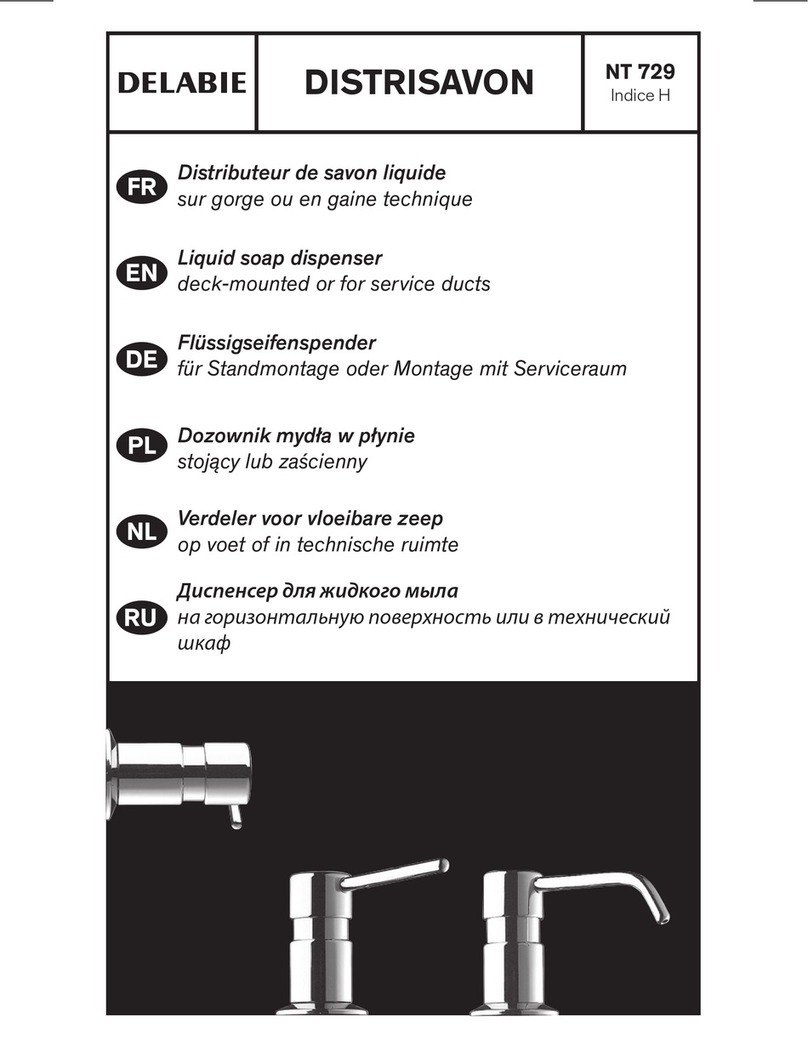 Delabie DISTRISAVON manual