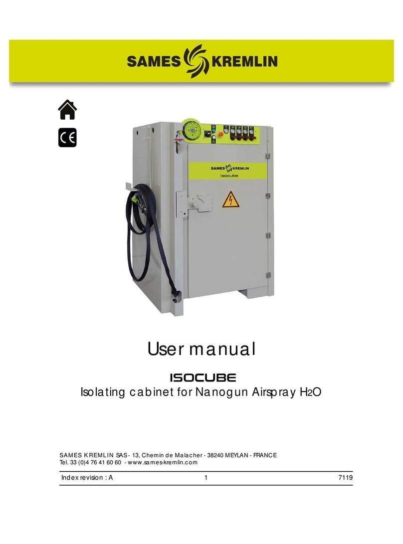 SAMES KREMLIN ISOCUBE user manual