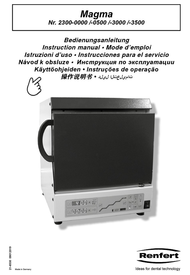 Renfert Magma 2300-0000 instruction manual