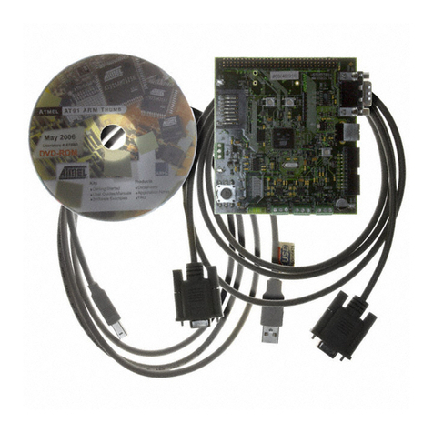 Atmel AT91SAM7A3-EK User manual
