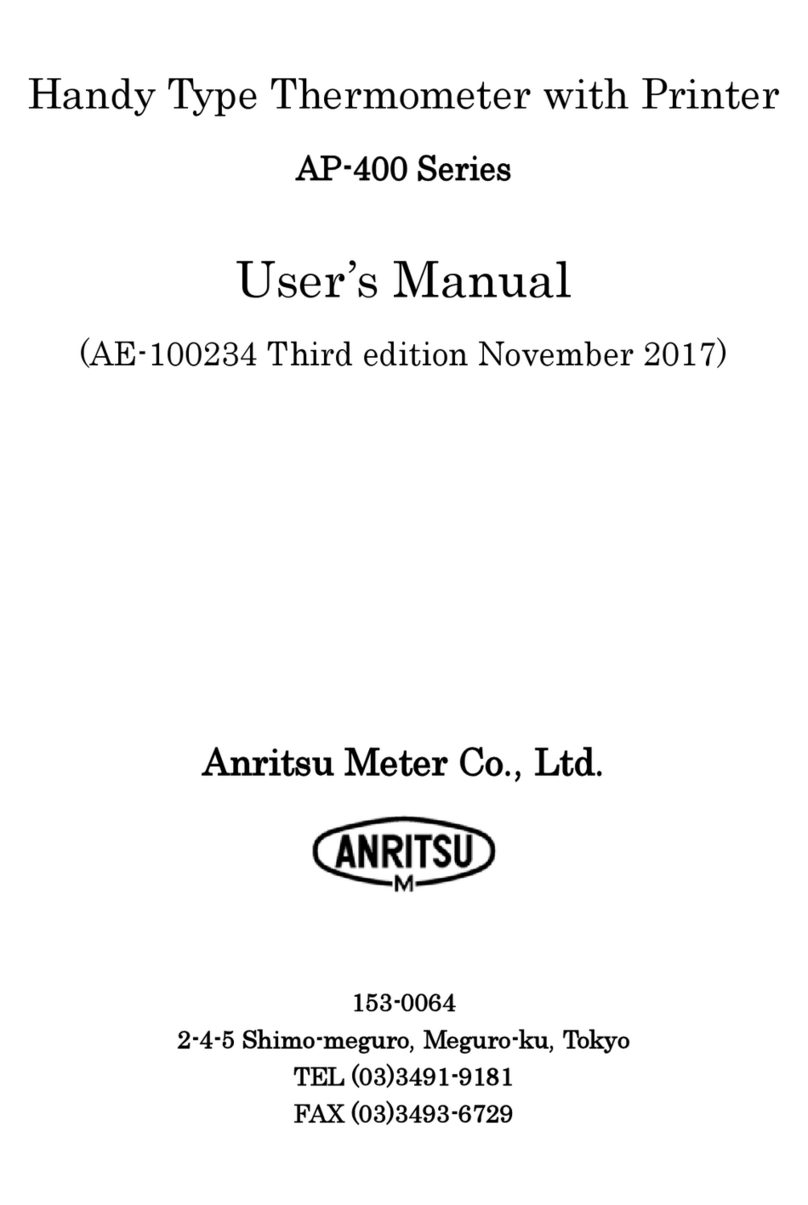 Anritsu AP-400 Series user manual