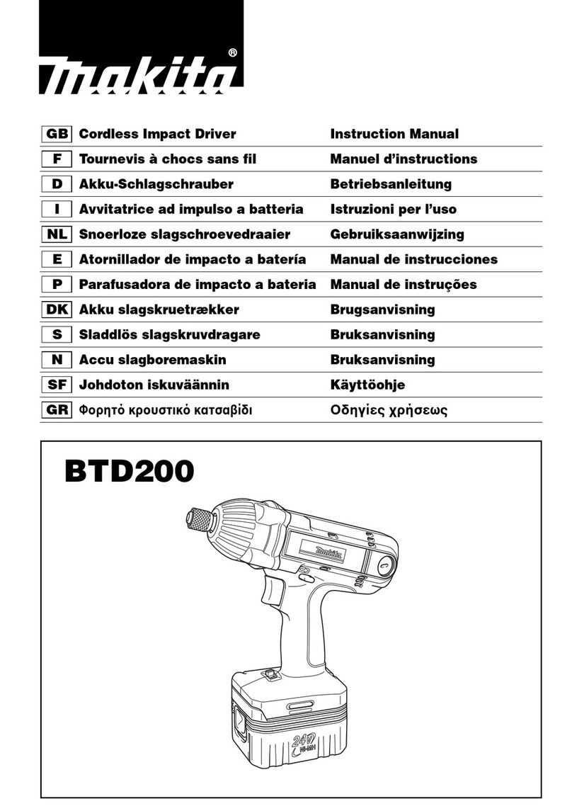 Makita BTD200 instruction manual