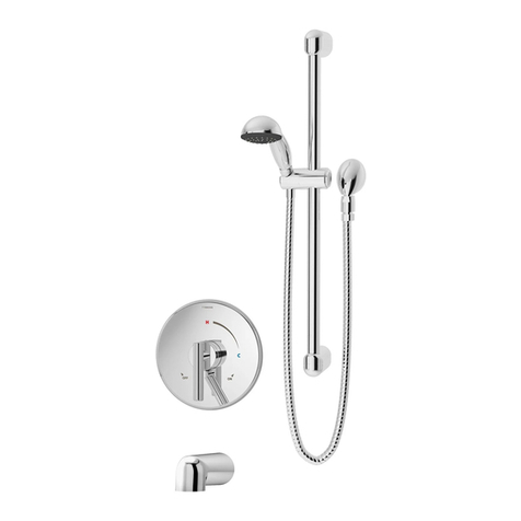 Symmons Dia S-3504-H321-V-CYL-B-TRM Manual