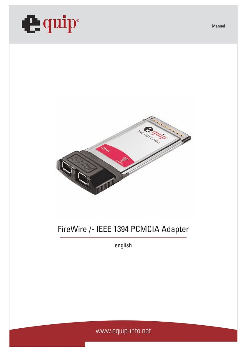 Equip 128144 User manual
