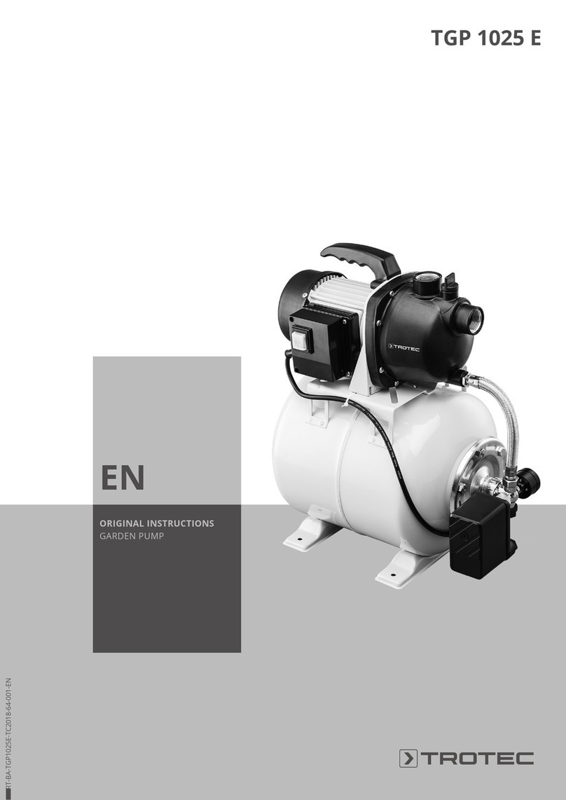 Trotec TGP 1025 E User manual