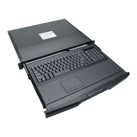 Rose electronics RackView RV1-KT-R Installation and operation manual
