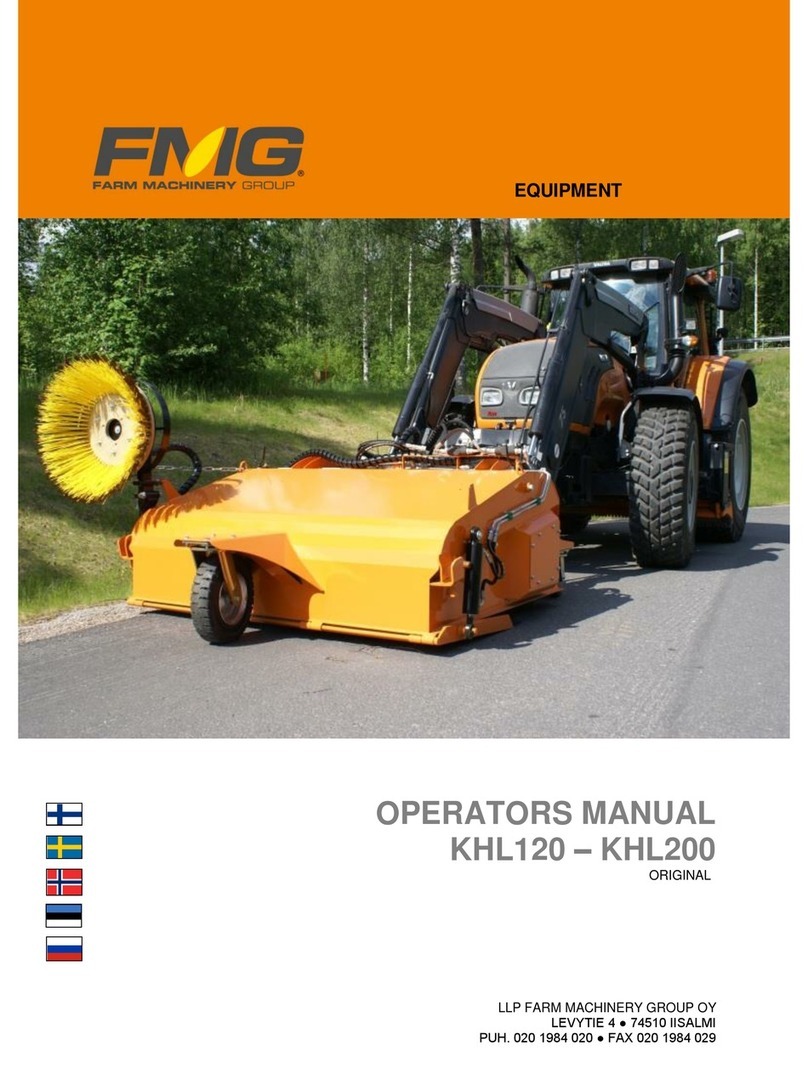 FMG KHL120 Operator's manual