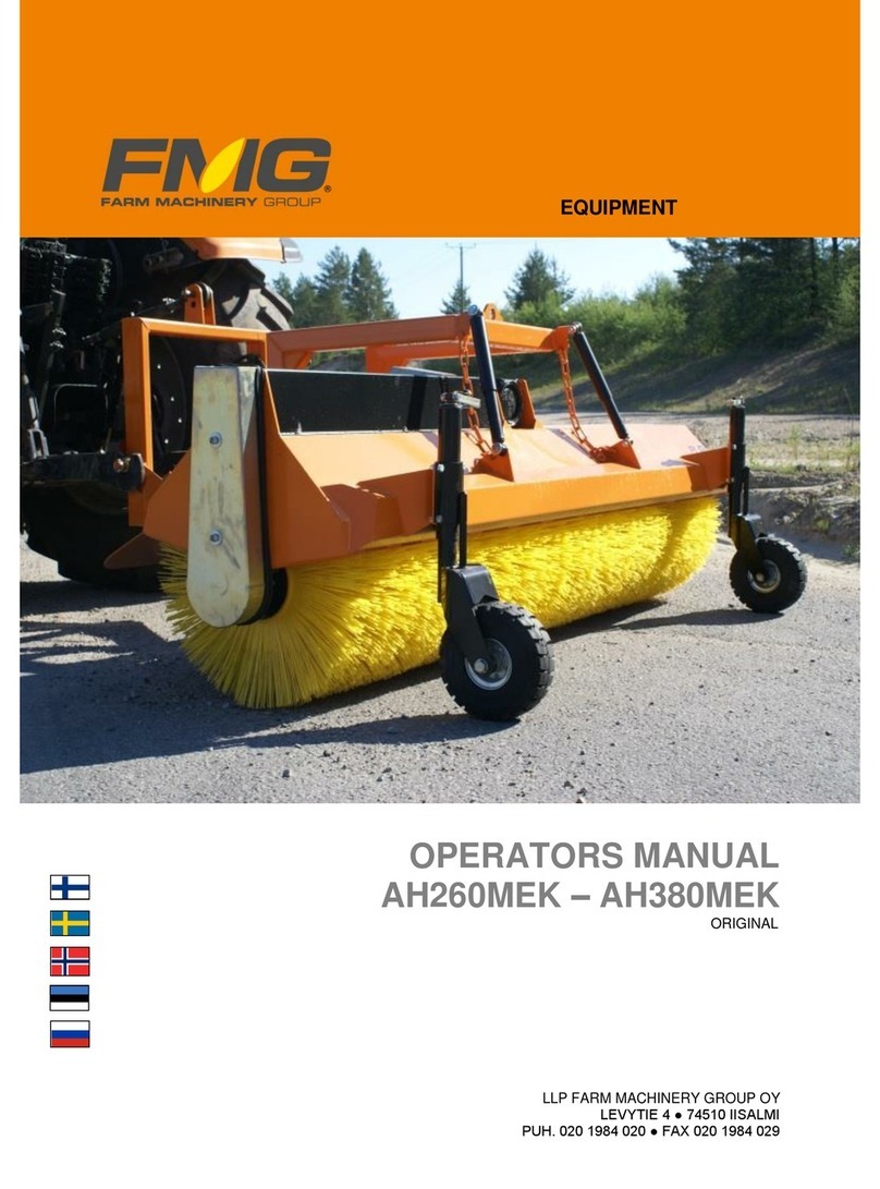 FMG AH260MEK Operator's manual