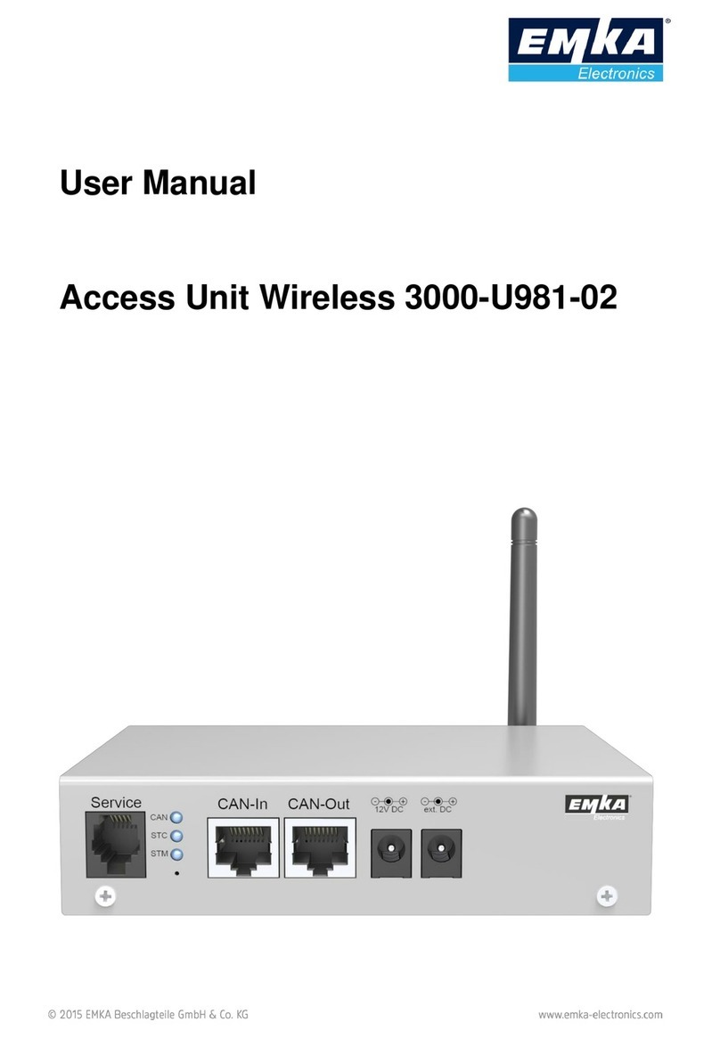 Emka Electronics 3000-U981-02 user manual Emka Electronics 3000-U981-02 user manual