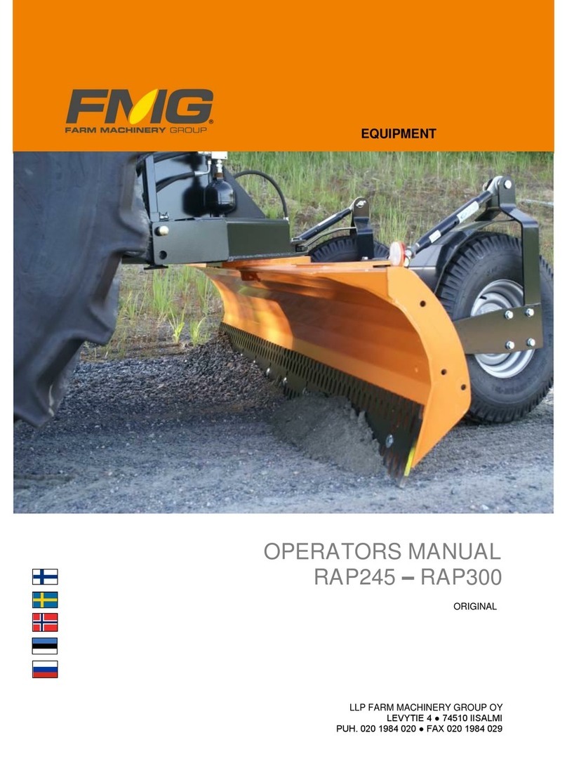 FMG RAP245 Operator's manual FMG RAP245 Operator's manual