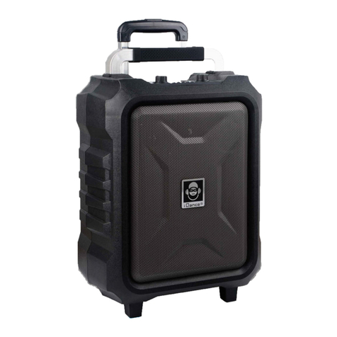 iDance Blue Tank 2 User manual