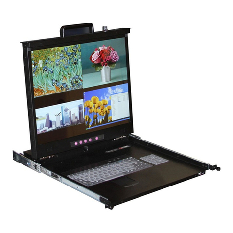 Rose electronics RackView-Switch RV1-CSKVT17/DVI User manual Rose electronics RackView-Switch RV1-CSKVT17/DVI User manual
