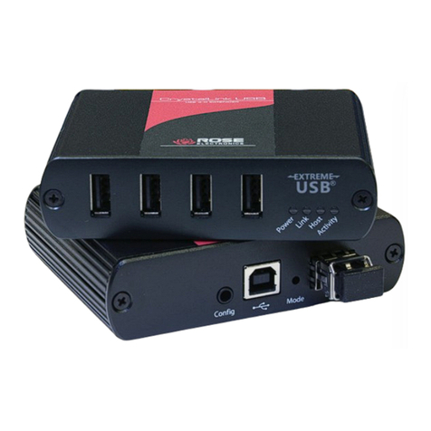 Rose electronics CrystalLink CLK-4U2FMB-500M User manual