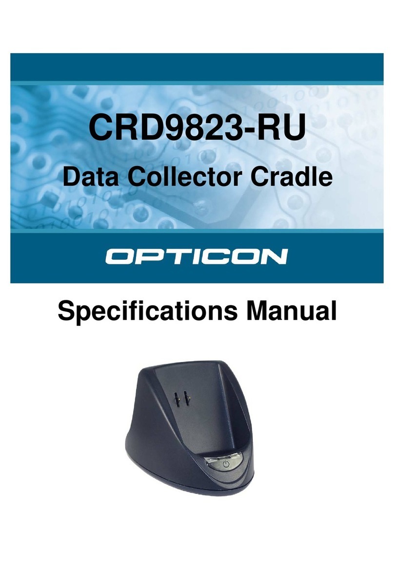 Opticon CRD9823-RU User manual