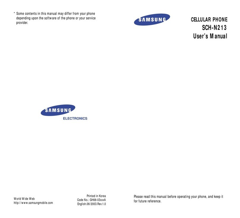 Samsung SCH-N213 User manual