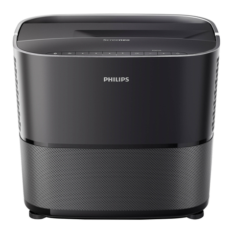 Philips Screeneo HDP2510 User manual