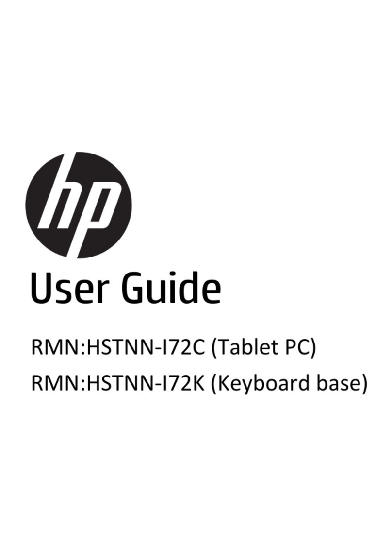 HP HSTNN-I72C User manual
