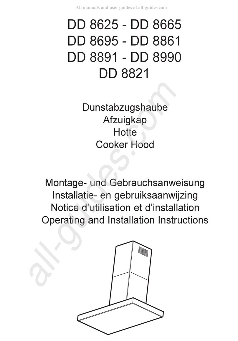 AEG Electrolux DD 8625 Operating and installation instructions