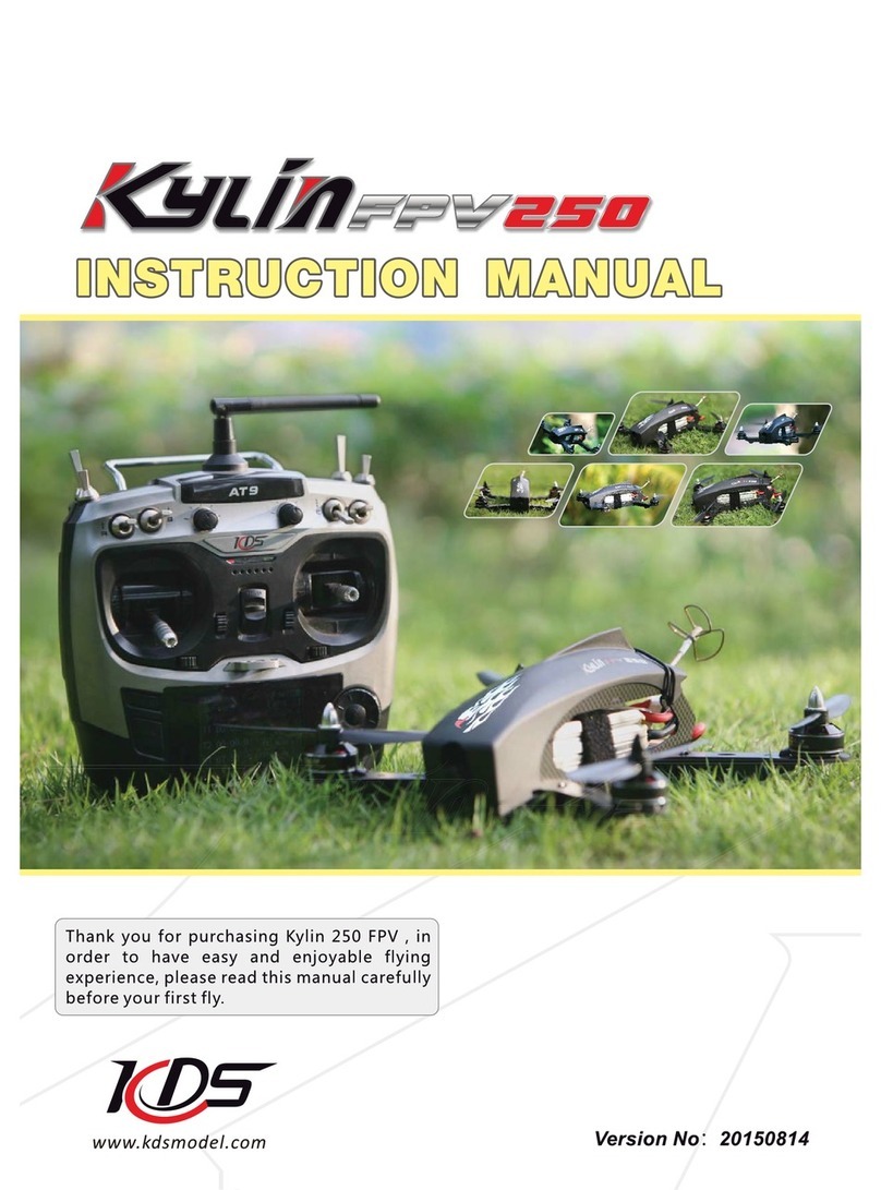 KDS Kylin FPV 250 instruction manual