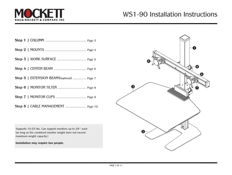 Mockett WS1-90 User manual