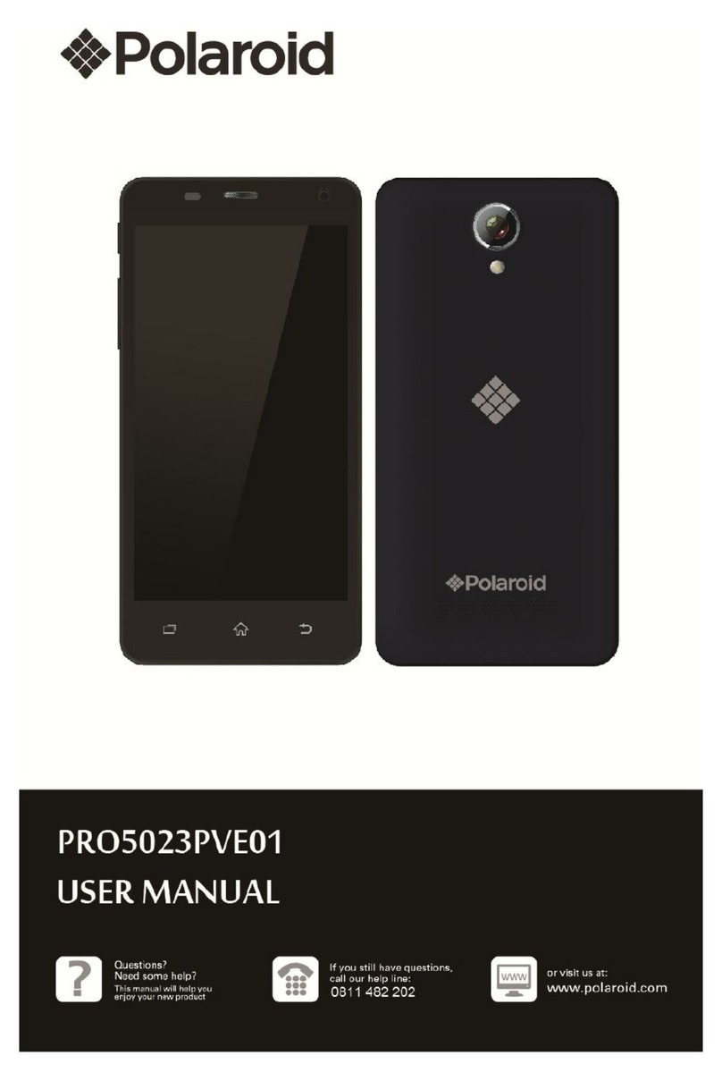 Polaroid PRO5023PVE01 User manual Polaroid PRO5023PVE01 User manual