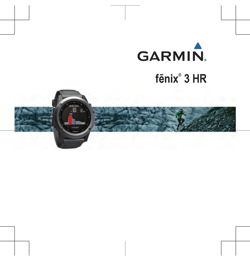 Garmin Fenix 3 HR Instruction manual