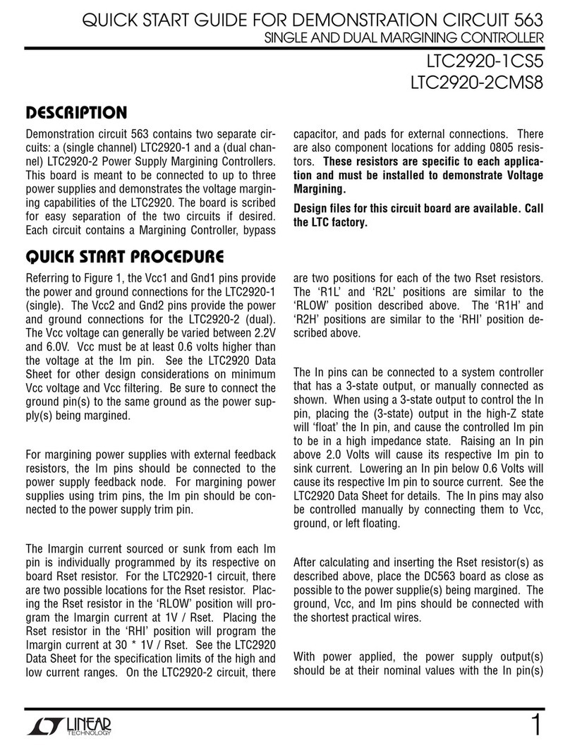 Linear Technology LTC2920-1CS5 User manual