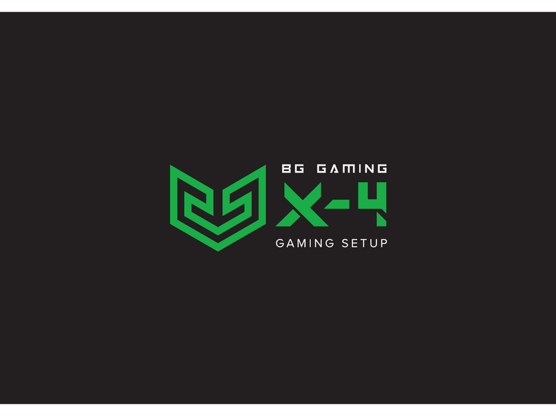 BG Gaming X-4 manual