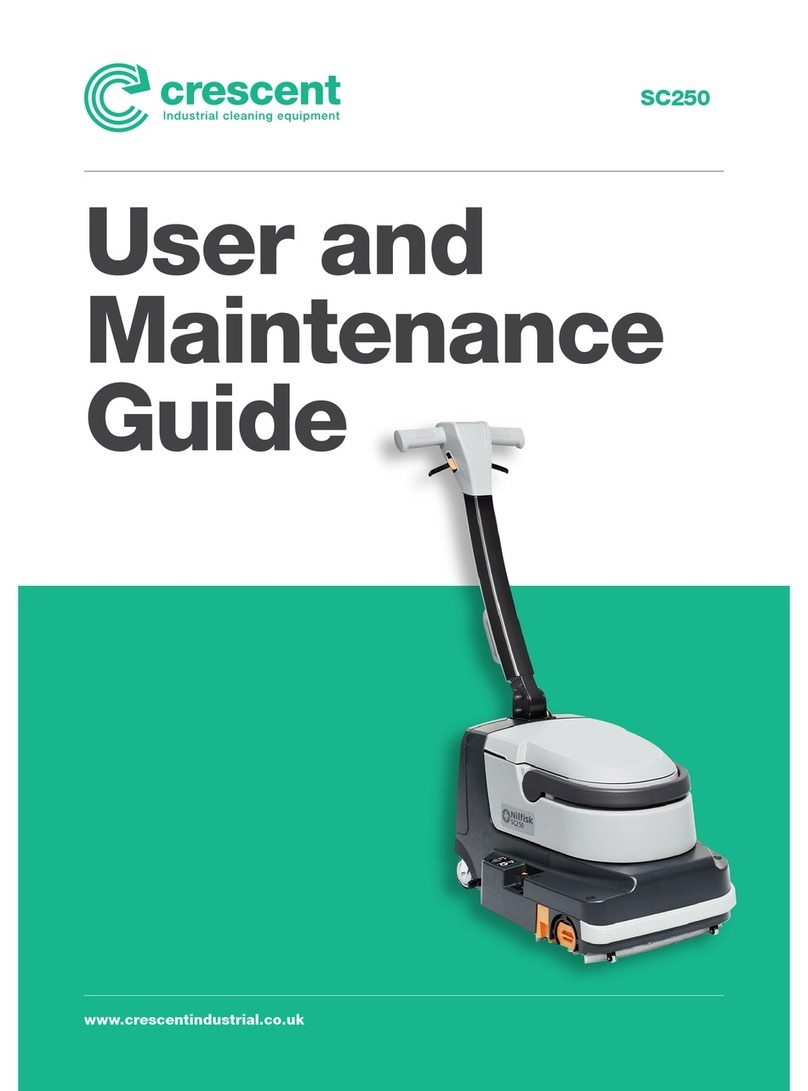 Crescent SC250 User and maintenance guide