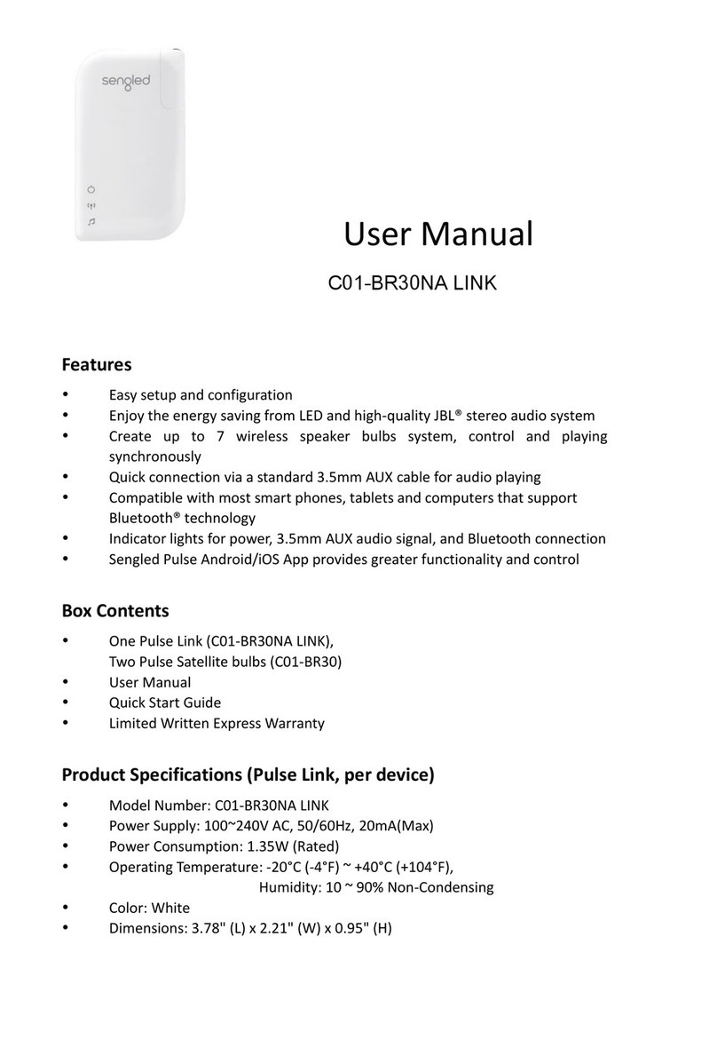Sengled C01-BR30NA LINK user manual