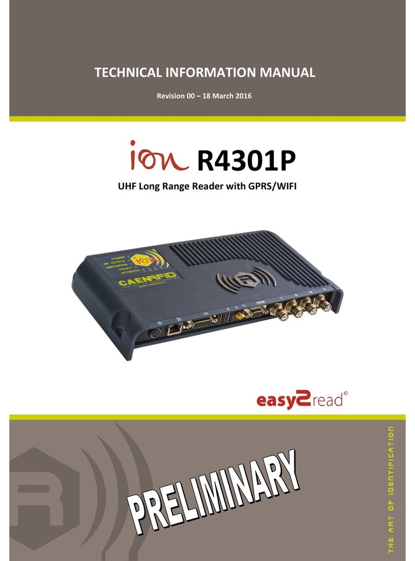 caenrfid ion R4301P Technical document