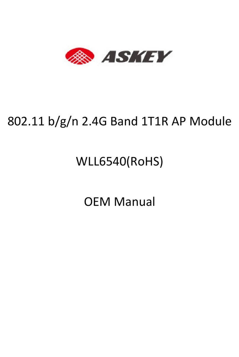 Askey WLL6540 manual