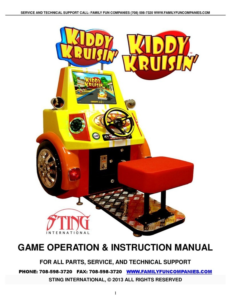 Sting Kiddy Kruisin Operation & instruction manual