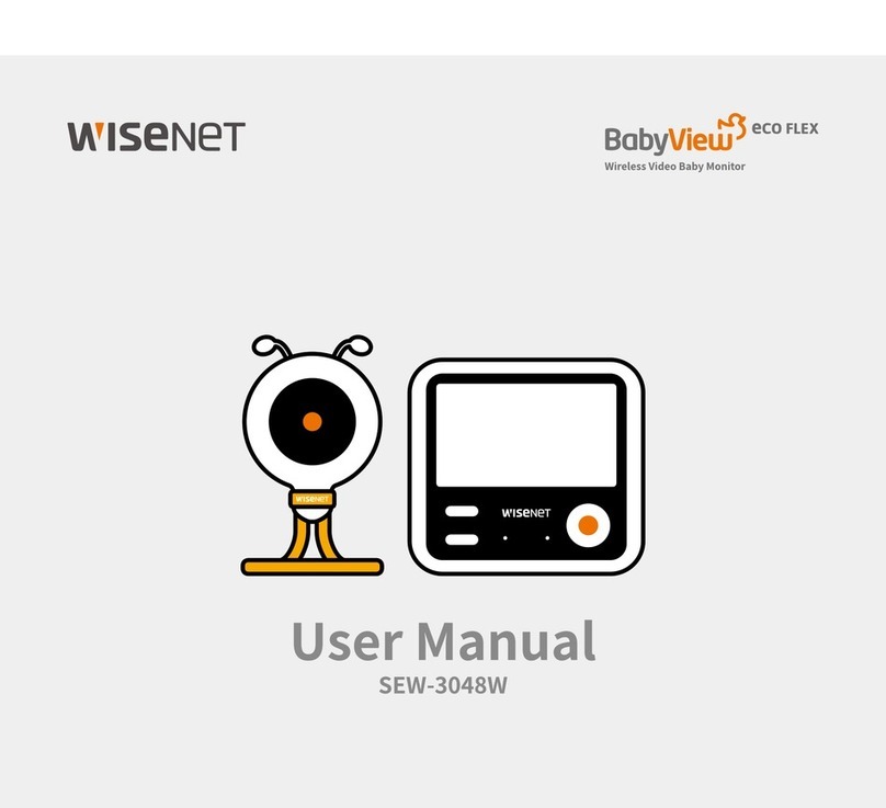 Wisenet BabyView EcoFlex SEW-3048W User manual