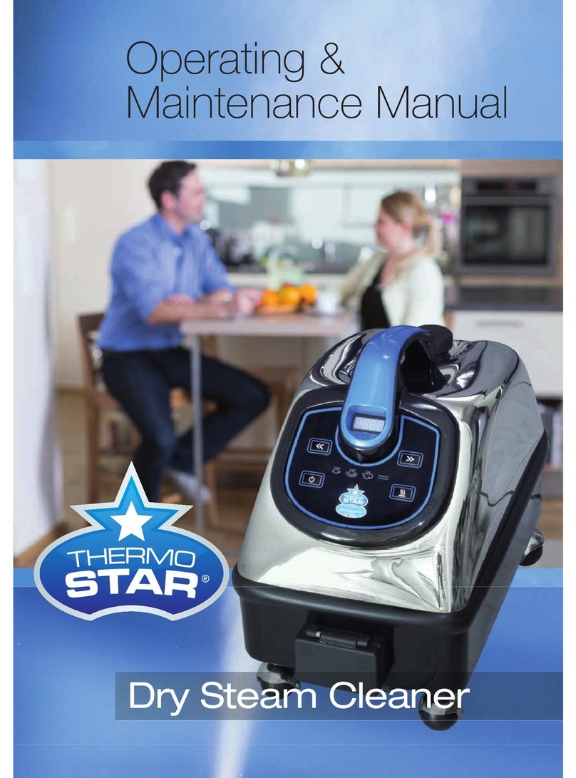 Thermo-Star Dry Steam Cleaner operating & maintenance manual Thermo-Star Dry Steam Cleaner operating & maintenance manual