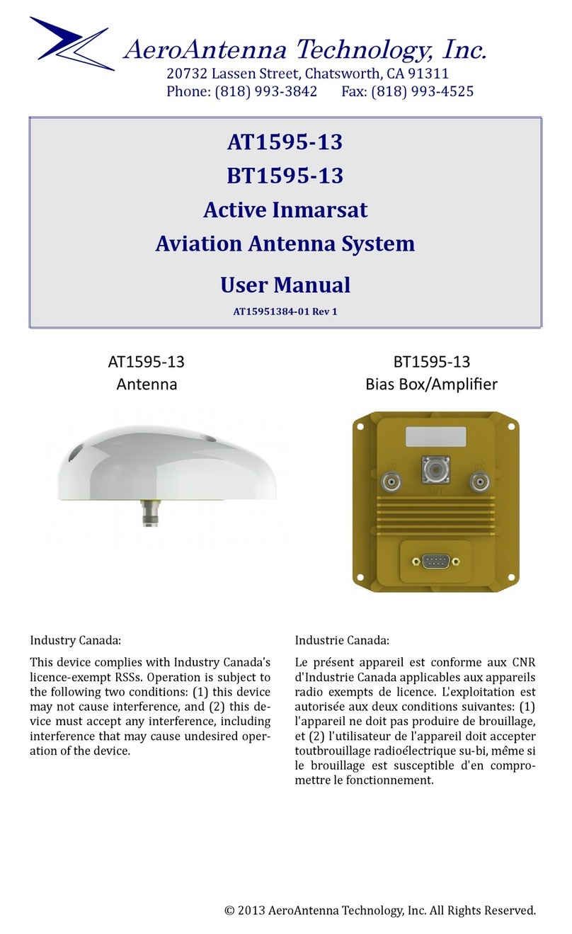 AeroAntenna Technology AT1595-13 user manual