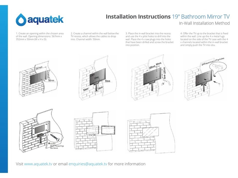 Aquatek WP-A1908 installation instructions