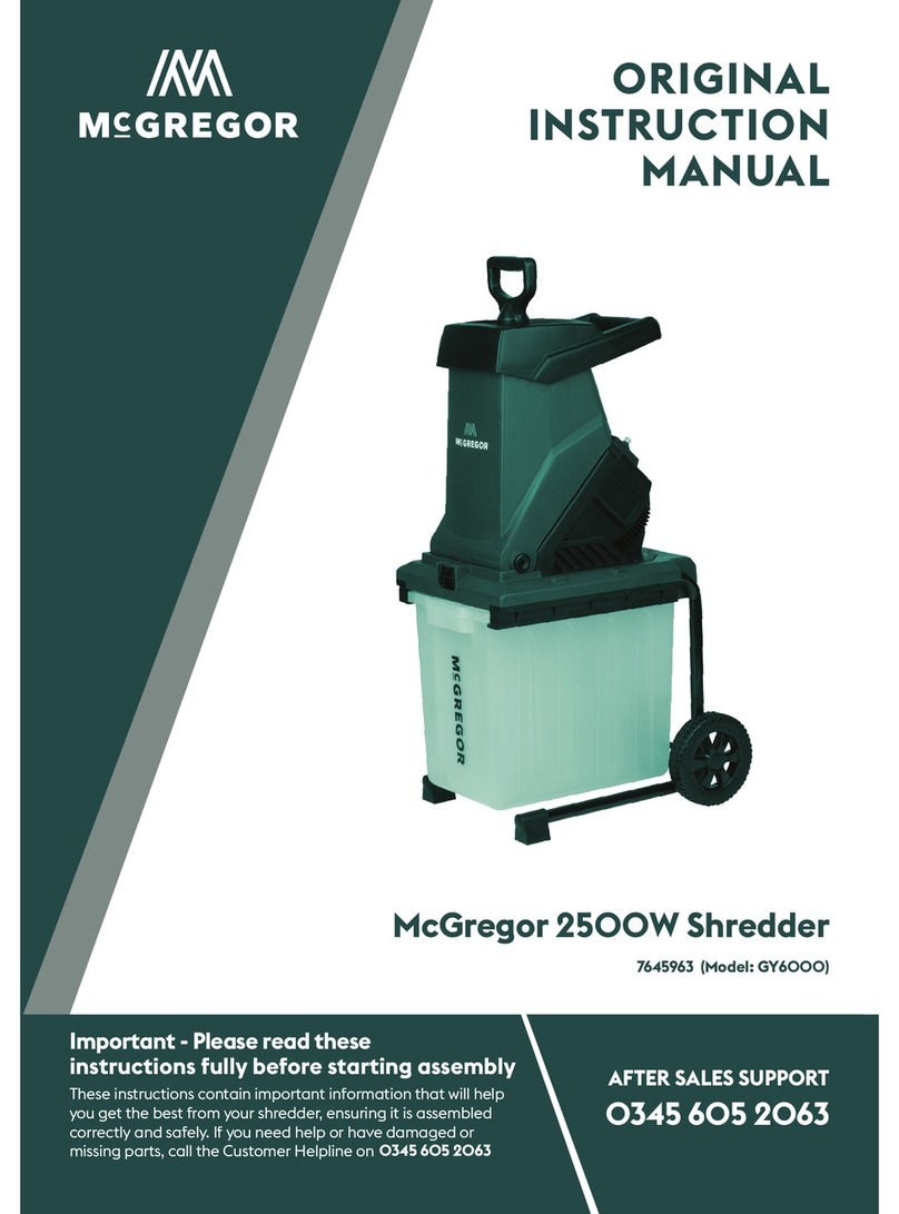 McGREGOR GY6000 User guide