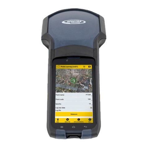 Spectra Precision SP20 User manual