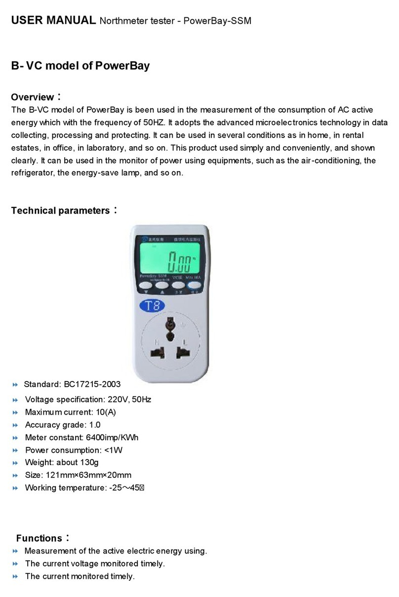 Northmeter PowerBay-SSM User manual