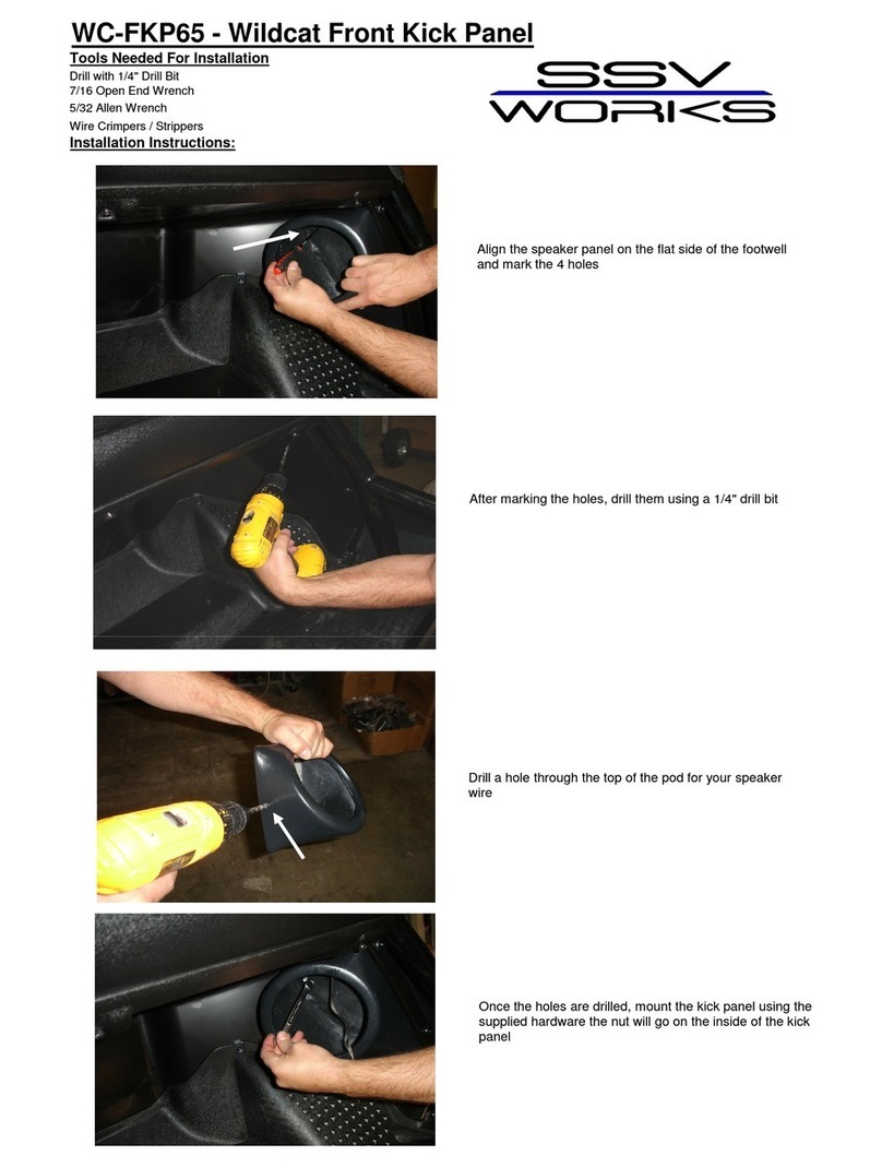 SSV Works WC-FKP65 User manual