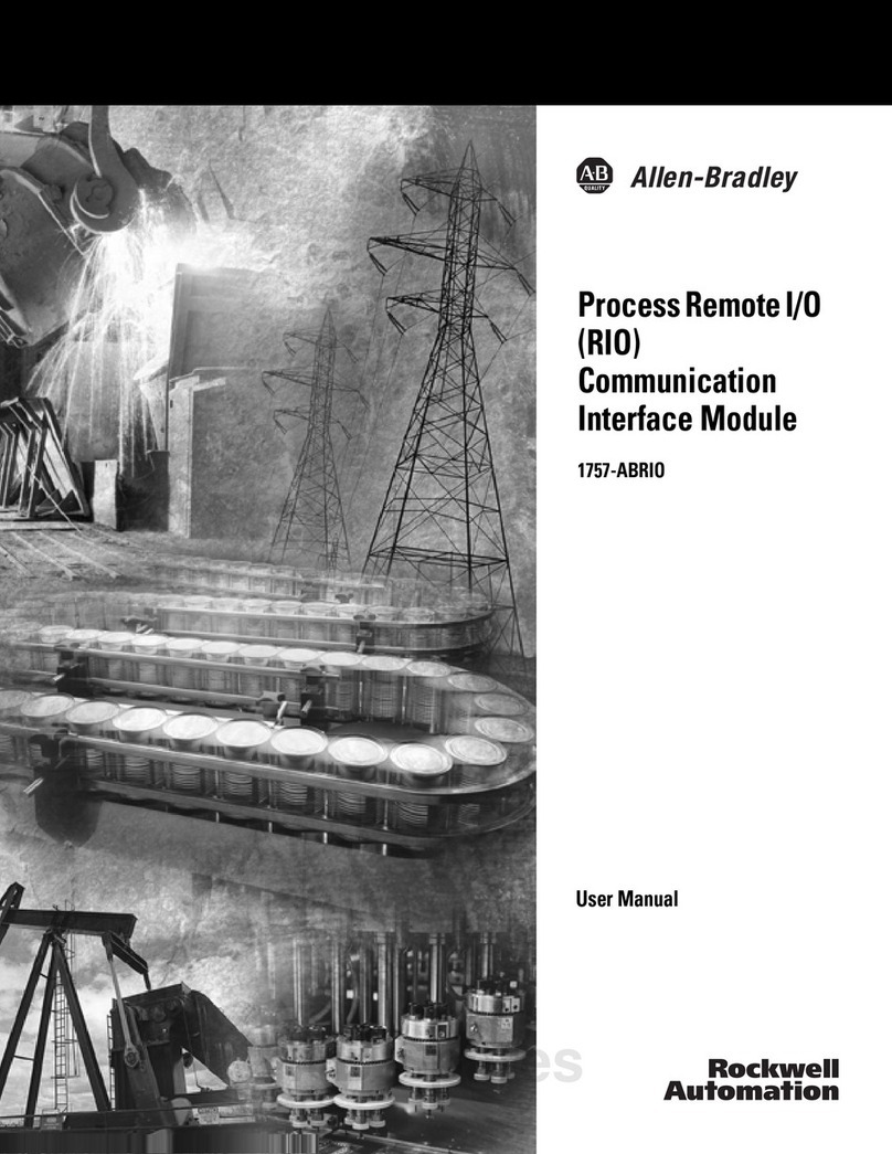Allen-Bradley 1757-ABRIO User manual