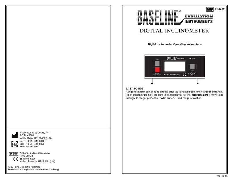 Base Line 12-1057 User manual