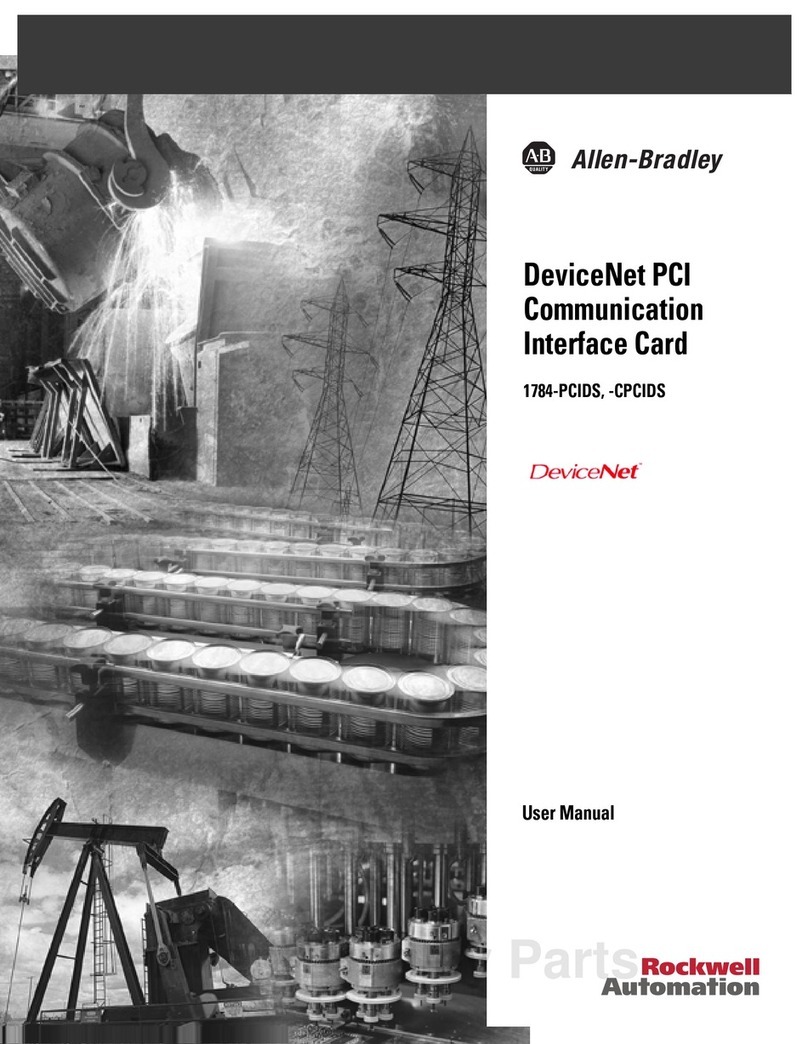 Allen-Bradley DeviceNet 1784-PCIDS user manual