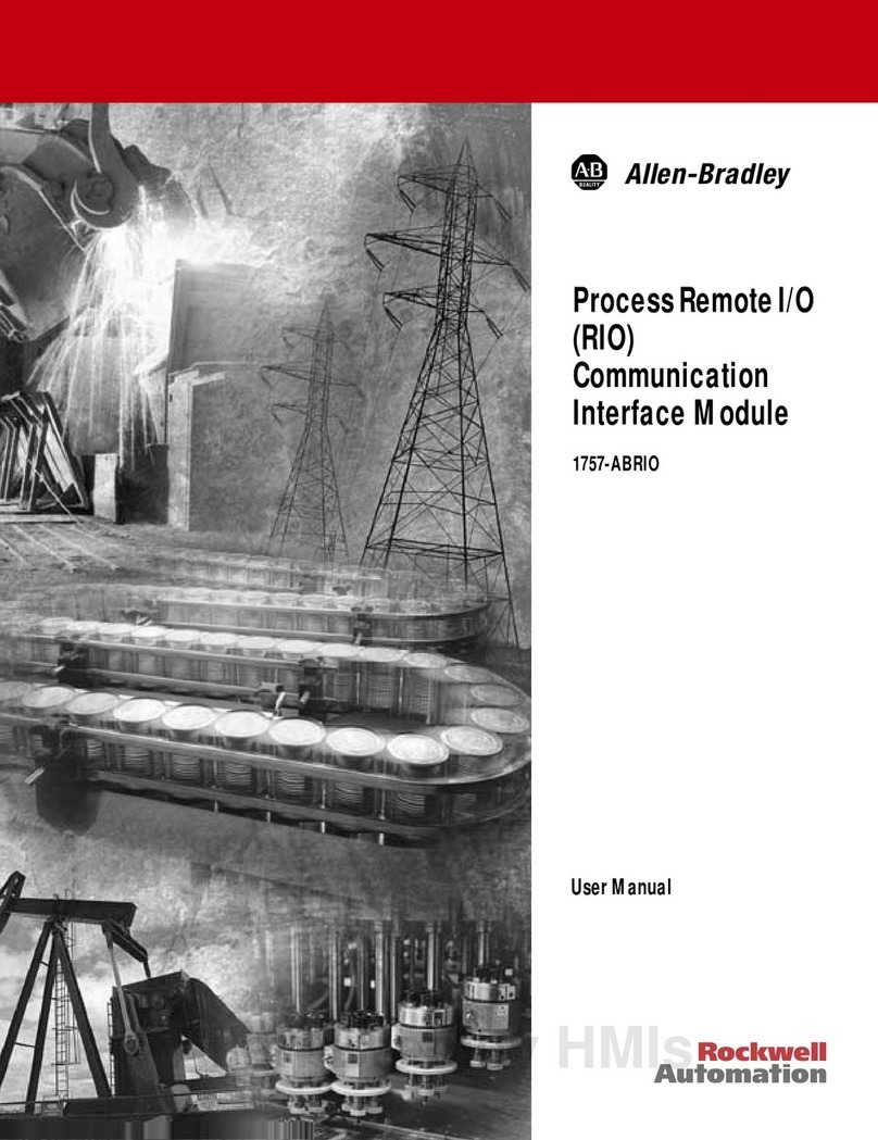 Allen-Bradley 1757-ABRIO User manual Allen-Bradley 1757-ABRIO User manual